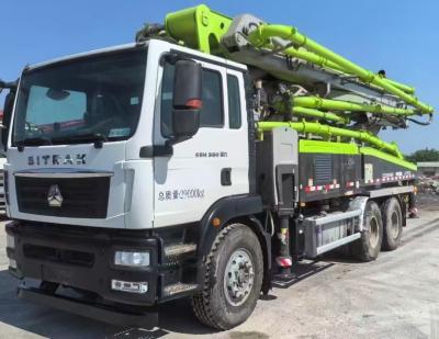 China Secondhand 2022 43M ZLJ5280THBKF Zoomlion 43X-5RZ Boom Concrete Pump Truck Supplier for construction machinery  for sale