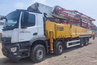 China 2021 XCMG HB62V Concrete Boom Pump Truck with 44000 Kg GVW and Actros 4143 Cabin for sale