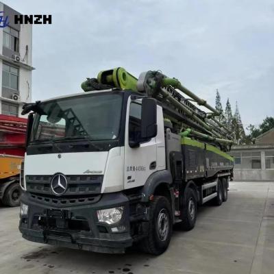 China 2022 Zoomlion ZLJ5440THBBF 62X-6RZ Used Concrete Pump Truck 62M With BENZ Chassis heavy machinery for construction  for sale