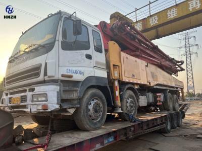 Chine 2012 SANY camion de pompe à béton d'occasion 52m avec RZ Boom SY5418THB52 à vendre