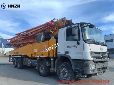 China XCMG Used Concrete Pump Truck 295Kw Engine Power And 56m Vertical Reach Include Made In 2017 Whihout Truck for sale