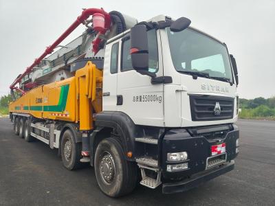 China 2022 Mode XCMG 69m ZZ5556V52KMF1 Truck Mounted Concrete Boom Pump For Sale for sale