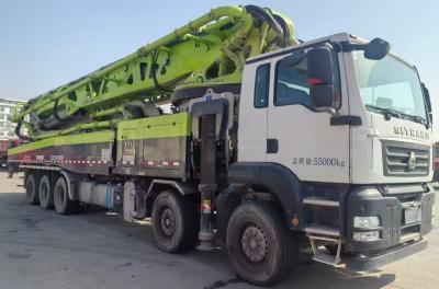 China Hot Sale 2023 Zoomlion ZLJ5550THBBK 70X-6RZ Used Concrete Pump Truck  for sale