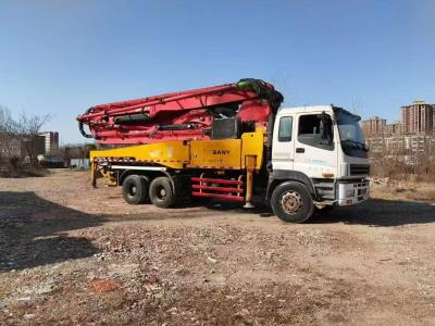 China 2012 Sany 40M kleine gebruikte betonpomptruck zonder chassis voor civiele bouw in Iran Te koop