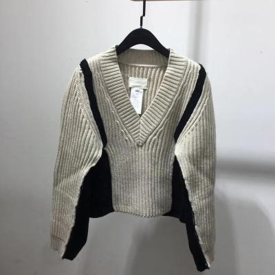 China Xiao Kai Wholesale Anti-Shrink Ship Ladies Ready Made Free Women Fashion Clothing Wool Good Quality Fall Loose Fit Sweater For Young Girls for sale