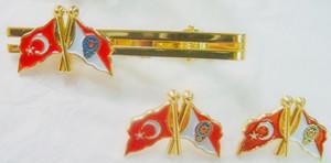 China cufflinks, necktie clips, pins, cuff sets, for sale