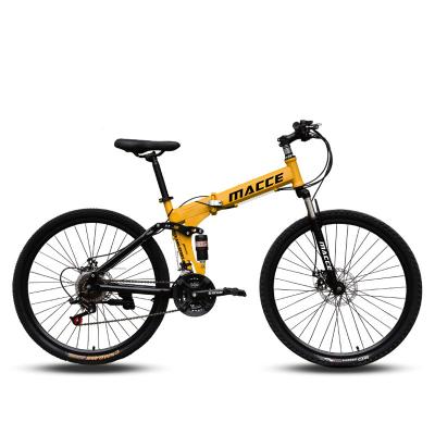 China 29 Inch Full Mountain Bicycle Frame Folding Mountain Bike 29er Steel Suspension Folded Carbon Aluminum Men for sale