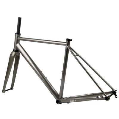 China 700C Wheelset Lightweight Gravel Road Bicycle Frame High Quality Multispeed Gravel Bike Frame for sale