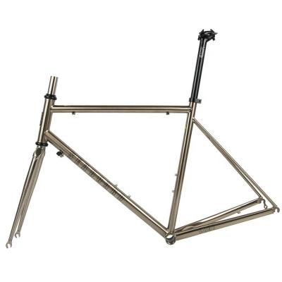 China New Arrival Lightweight Coastline CR01 700C CR-MO Road Bike Frames With Rim Brake Clamp Brake Road Bicycle Frameset for sale