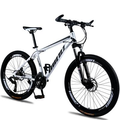 China Mountainkbikes Air 26 Inch Steel Frame Carton Box Aluminum Steel Road Bike Full 17 Suspension Fork 19 Fast Speed ​​Steel Mountainbikes for sale