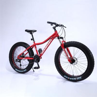 China Fat tire bicycle steel wholesale mountain bike/fat tire fat tire mountain bike cycle bike/26 inch snow beach for sale