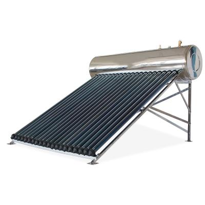 China Household System Stainless Steel Portable High Pressure Hot Water Vacuum Tube Solar Heater for sale