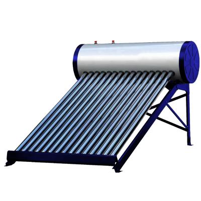 China Household 100 Liter Built-In, Non-Pressurized SRCC Solar Water Heater for sale