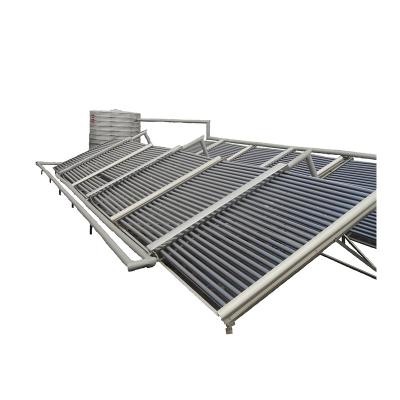 China Unpressured Collector Solar Collector Heat Pipe Outdoor Vacuum Tube Thermal Collector For Solar Heating Project for sale