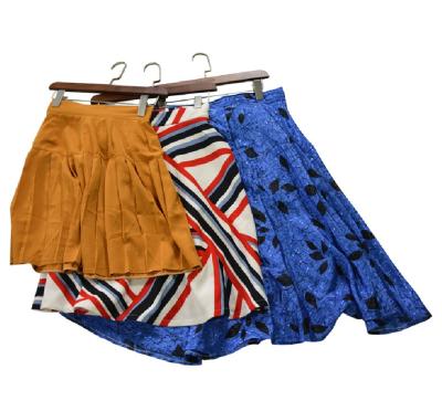 China Popular Hot Item Ladies Cotton Skirt Used Clothing Occasion Clothes UK for sale