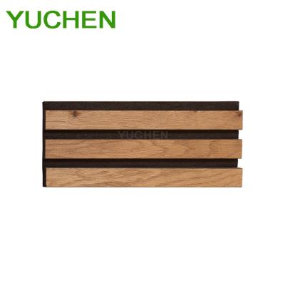 China Highly Effective Sound Absorption Walnut Wooden Slat Wall Panels Decorative Akupanels Wood Wall Panels Woodupp Aku Acoustic Panel for sale