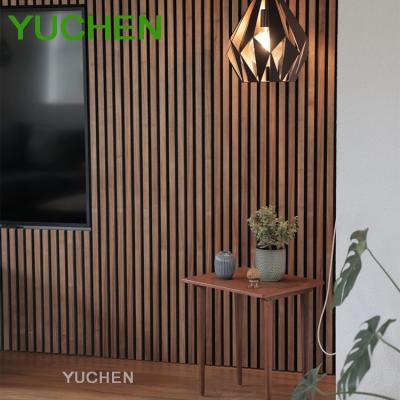 China Highly Effective Sound Absorption 600*600mm Akupanel Wood Wall Slat Headboard Panels Woodupp Fibro Aku Panel Sound Absorption Panel Akupanels for sale