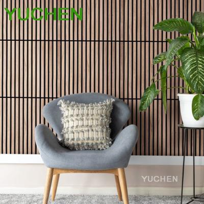 China Highly Effective Sound Absorption 600*600mm Akupanel Natural OAK Wood Slat Wall Panelling Woodupp Akupanels Acoustical Art Concepts Akupanel for sale