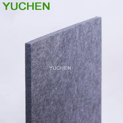 China Highly Effective Sound Absorption DIY Self Adhesive Acoustic Felt Panels High Density Sound Absorbing Polyester Fiber Panel100% Polyester Fiber Acoustic Panels for sale