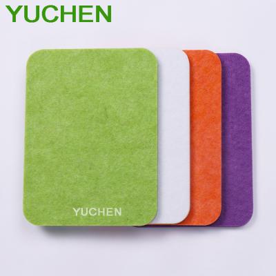 China Highly Effective Sound Absorption 9mm/12mm Eco High Density Polyester Fiber Acoustic Panel PET Felt Sound Absorbing 100% Polyester Fiber Acoustic Panels for sale