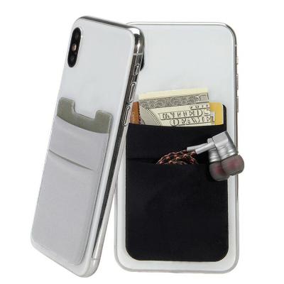 China Card Holder Lycra Credit Card Holder Phone Business Card Holder Case for sale