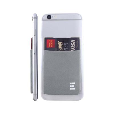 China Customized Card Holder Lycra Card Holder Wallet Phone Card Holder for sale