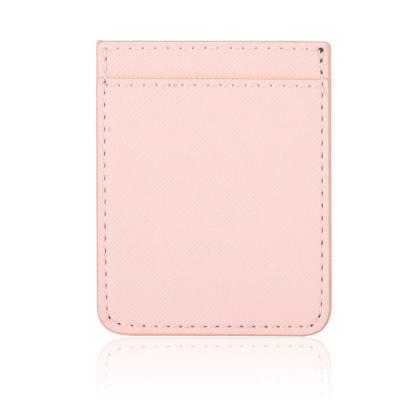 China Custom High Quality Window Wallet RFID Credit Card Holder Leather Minimalist Slim Leather Credit Card ID for sale