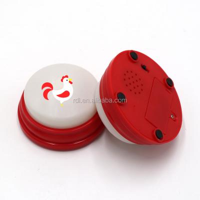 China Promotion Gifts And Toys High Quality Programmable Sound Push Button Custom Message Look Easy The Button for sale