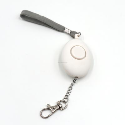 China Custom White Personal Personal Rape Alarm Personal Security COM Emergency Rape Attack Security OEM Wholesale ABS Key Chain for sale