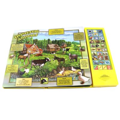 China Sound Educational Toy Custom Children English Funny Story Book and Reading and Educating for Kids for sale