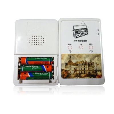 China FM PORTABLE Novelty Elderly Portable Outdoor Radio for sale