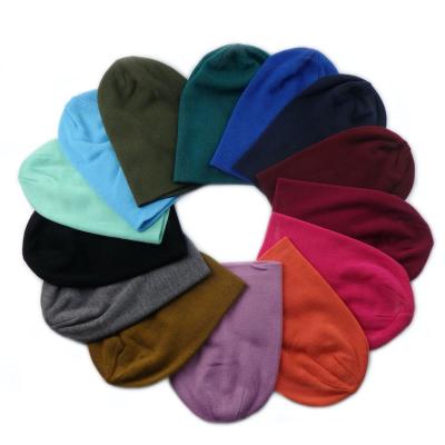 China COMMON Fashionable Warm Winter Beanie Hats Solid Color Knit for sale