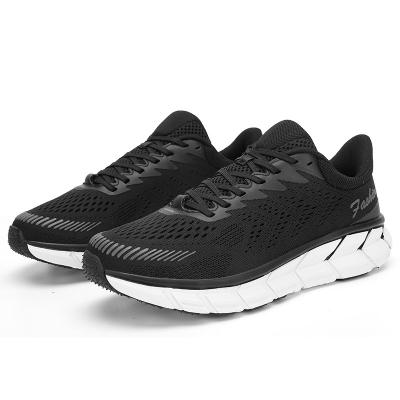 China H2-518 White Black Summer Anti Slip Road Running Shoes Bag Lightweight Breathable Sporty Packing Men Casual Anti Slip Fashion Running Shoes for sale