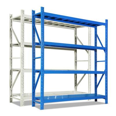 China Customized Size Medium Duty Metal Warehouse Storage Rack with Corrosion Protection for sale