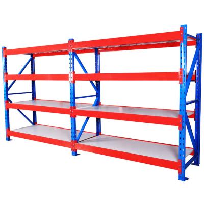 China Industrial Warehouse Storage Multi-Level Longspan Shelving Rack with Customized Depth for sale