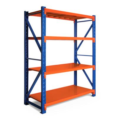 China Customized Selective Q235B Warehouse Storage Rack Metal Shelves Multi Lever Structure for sale