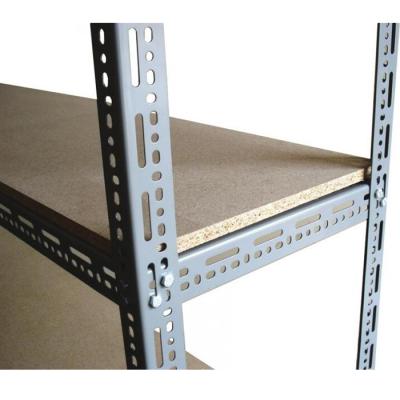 China Metal Steel Shelf Easy Assembly Bolt Stacking Shelves Loading Capacity 50-200kg/Level for sale