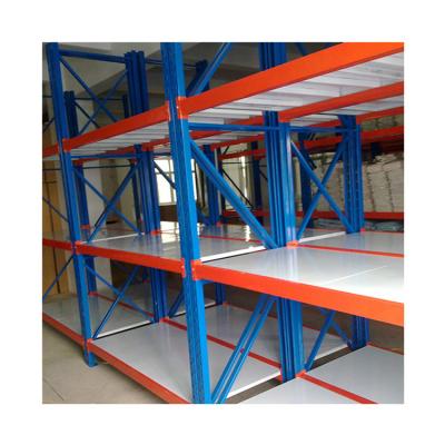 China Customized Depth Medium Light Duty Bolted Steel Shelving Rack for Warehouse Equipment for sale