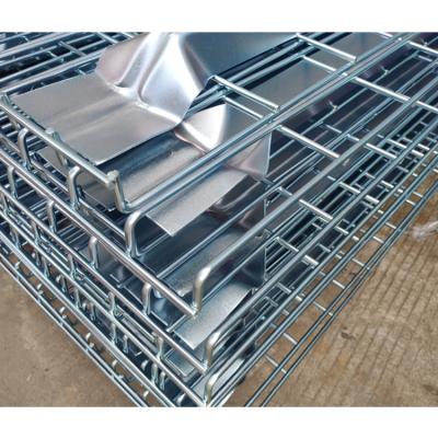 China Galvanized Steel 42''x46'' F Channel Wire Mesh Decking Panels for Warehouse Storage for sale