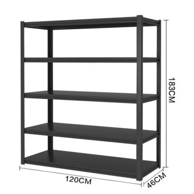 China 5-layer Small Narrow Sheet Metal Cube Storage Shelves for Space-saving Solutions for sale