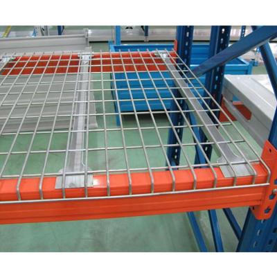 China Warehouse Storage Solution Galvanized Welded Mild Steel Q235 Wire Mesh Decking Panels for sale