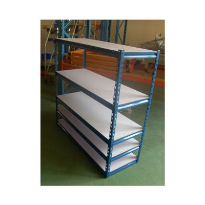 China Customized Industrial Light Duty Racking Durable Boltless Storage Shelves for Garage for sale