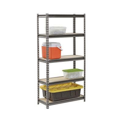 China Stocked Home Anaqueles Storage Boltless Rack Shelves for Heavy Duty Metal Steel Shelf for sale