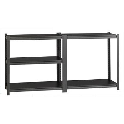 China Space Saving 5 Tier Industrial Light Duty Boltless Rivet Shelving with Powder Coating for sale