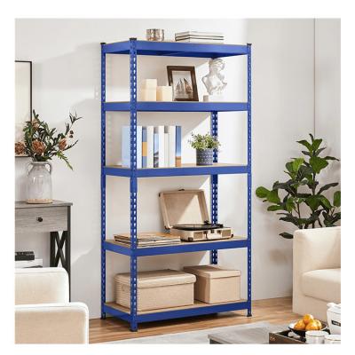 China Home Organization Made Easy with 4 Shelf Storage Boltless Rivet Shelf Stacking Rack for sale