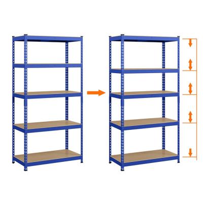 China Steel Reinforced Structure Warehouse Boltless Rivet Storage Shelving for Warehouse Rack for sale