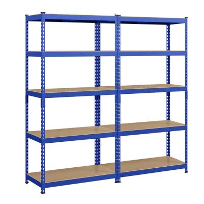 China Loading Capacity 50-200kg/Level Adjustable Boltless Metal Shelf for Warehouse Storage for sale