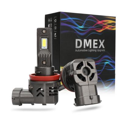 China DMEX 60W 8400LM Canbus System LED Fog Light Retrofit Small Size Wireless Auto Lighting Halogen Bulb H11 6000K H8 H9 LED Bulb for sale