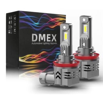 China DMEX Canbus Lighting System Wholesale H1 H3 H7 H11 9005 9006 LED Conversion Kit H4 Small Size Auto Car Led Headlight Waterproof for sale