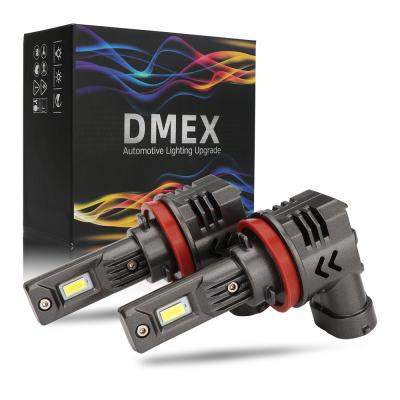 China DMEX S9 Mini Size Wireless LED Conversion Kit H1 H3 H4 H7 H11 LED Headlight Bulbs Small Size Fits Headlight and Fog Lights for sale